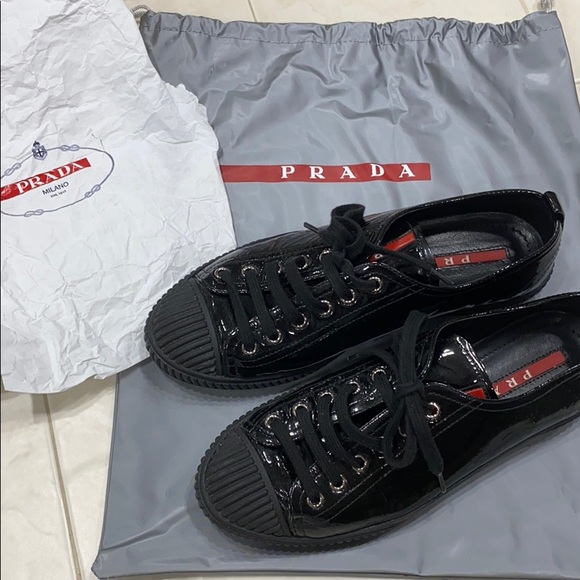 Black Authentic Prada sneakers - Picture 1 of 6